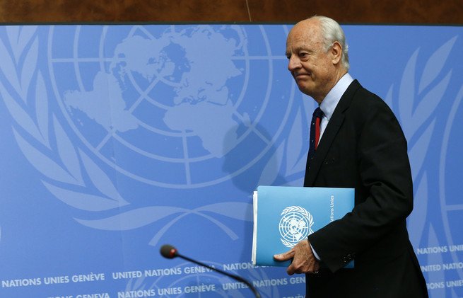 الائتلاف السوري المعارض وفخ دي ميستورا