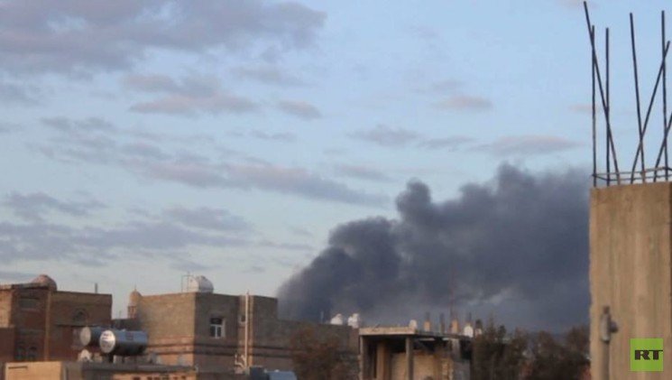 15 قتيلا بينهم مدنيون في قصف لطائرات التحالف على صنعاء