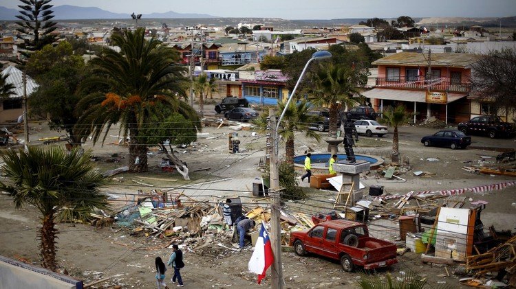 زلزال بقوة 6,5 درجات يضرب سواحل تشيلي