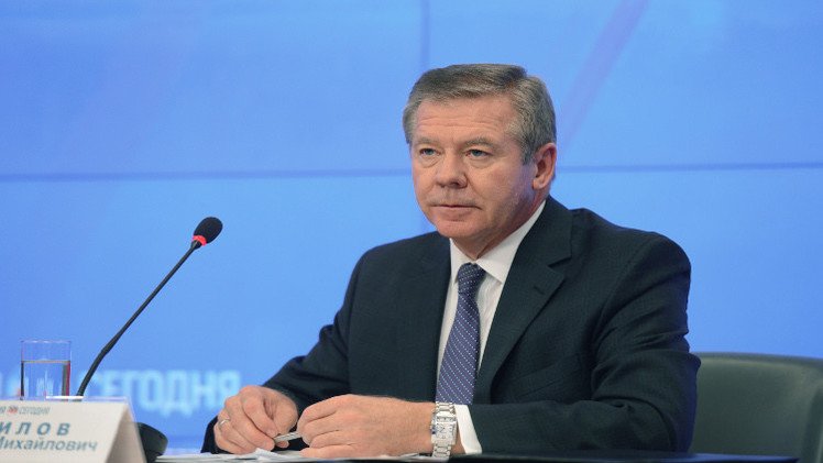 غاتيلوف: روسيا تدعو إلى بدء حوار سياسي عاجل بشأن سوريا 