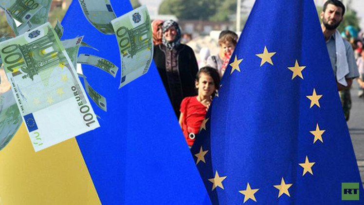 أزمة اللاجئين في أوروبا تحول دون حصول كييف على كامل المساعدات الموعودة  