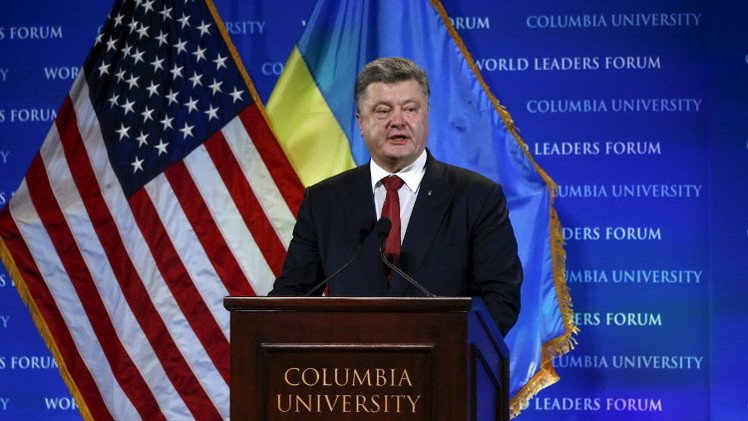 بوروشينكو يدعو للحد من حق الفيتو بمجلس الأمن وانضمام أوكرانيا إلى الاتحاد الأوروبي