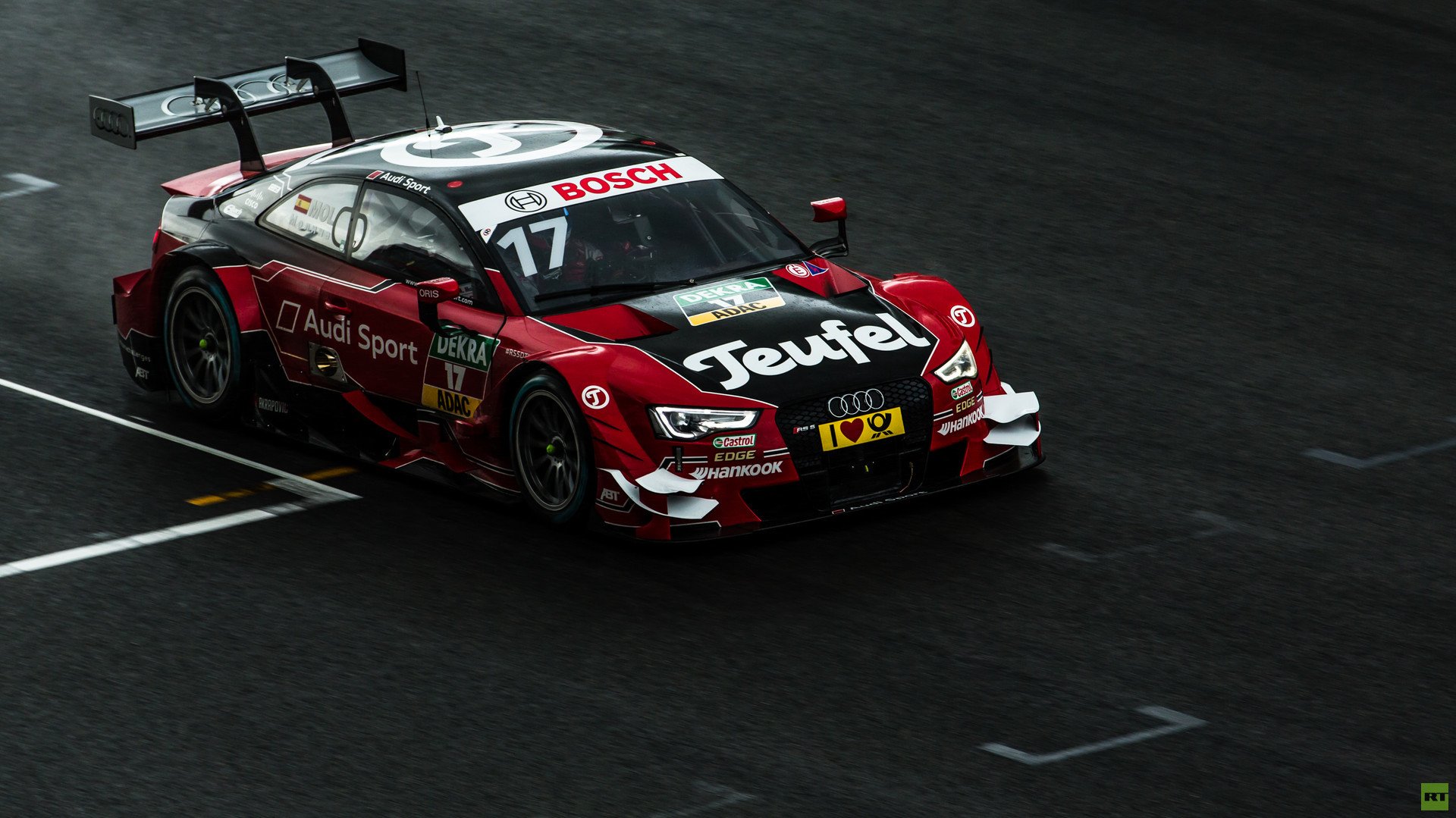 الإسباني ميغيل مولينا سائق فريق ABT على سيارة أودي