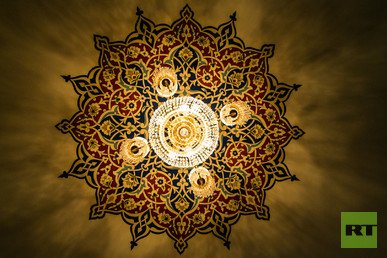 منظر من داخل المسجد 