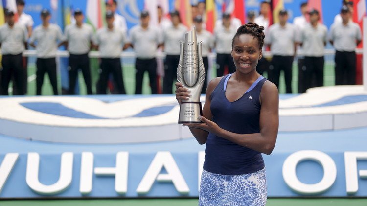 فينوس وليامز تتوج بلقب دورة ووهان للتنس (فيديو)