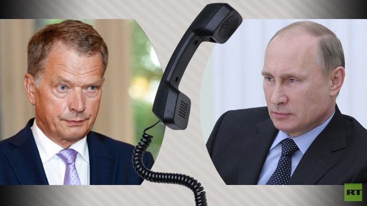 الرئيسان الروسي و الفنلندي يبحثان مكافحة داعش والتسوية الأوكرانية