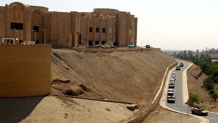 القوات العراقية تستعيد قصر صدام حسين في تكريت