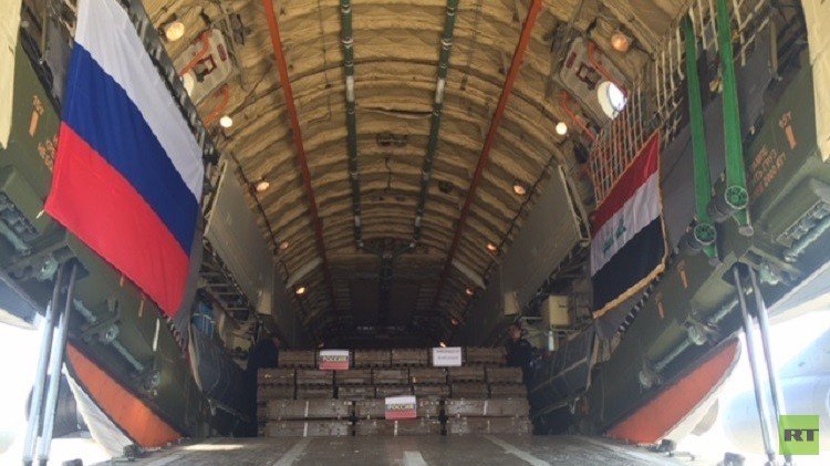 بغداد تتسلم الدفعة الثانية من المساعدات العسكرية الروسية (صور)