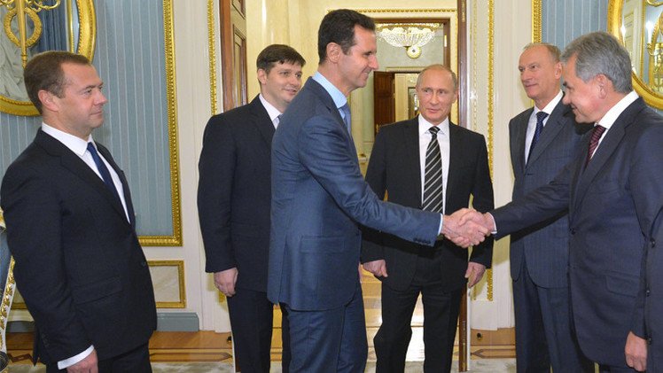 مدفيديف: الأسد بدا هادئا ومتزنا كما كان عليه قبل 5 سنوات