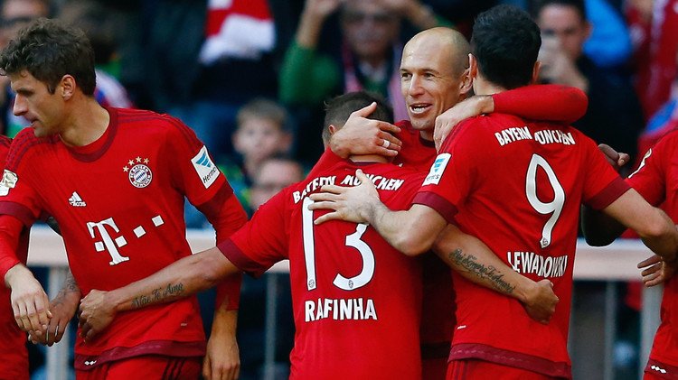 بايرن ميونخ يحقق انتصاره الـ 1000 في البوندسليغا (فيديو)