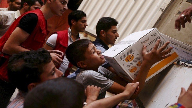 الأمم المتحدة وزعت بسكويتا منتهي الصلاحية على أطفال سوريا