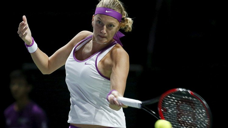 كفيتوفا تحقق فوزها الأول وموغوروزا تتصدر المجموعة البيضاء (فيديو)