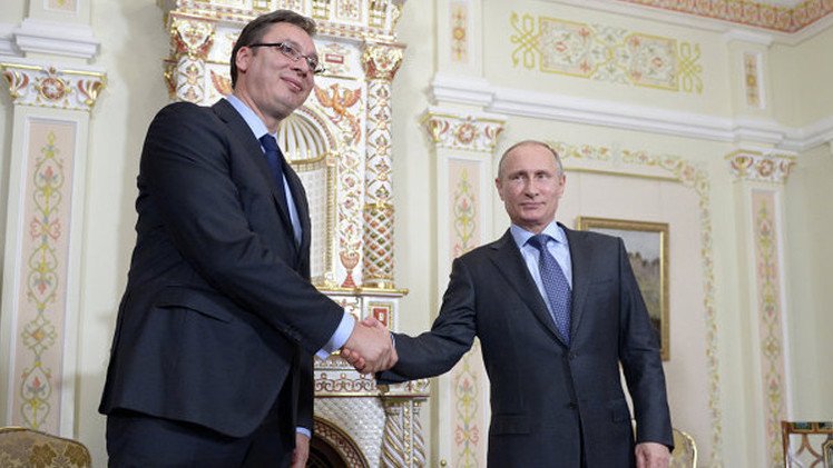 بوتين: التبادل التجاري بين روسيا وصربيا ينمو بالرغم من الصعوبات الاقتصادية