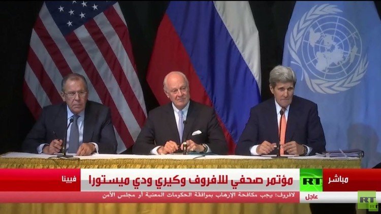 لافروف: لم نتفق على مصير الأسد ولا نريد وصول الإرهابيين للسلطة في سوريا