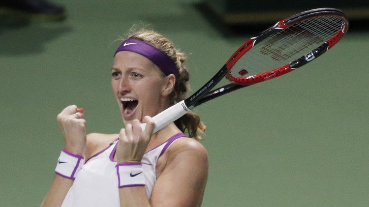 شارابوفا تودع وكفيتوفا ورادفانيسكا تبلغان نهائي البطولة الختامية (فيديو)