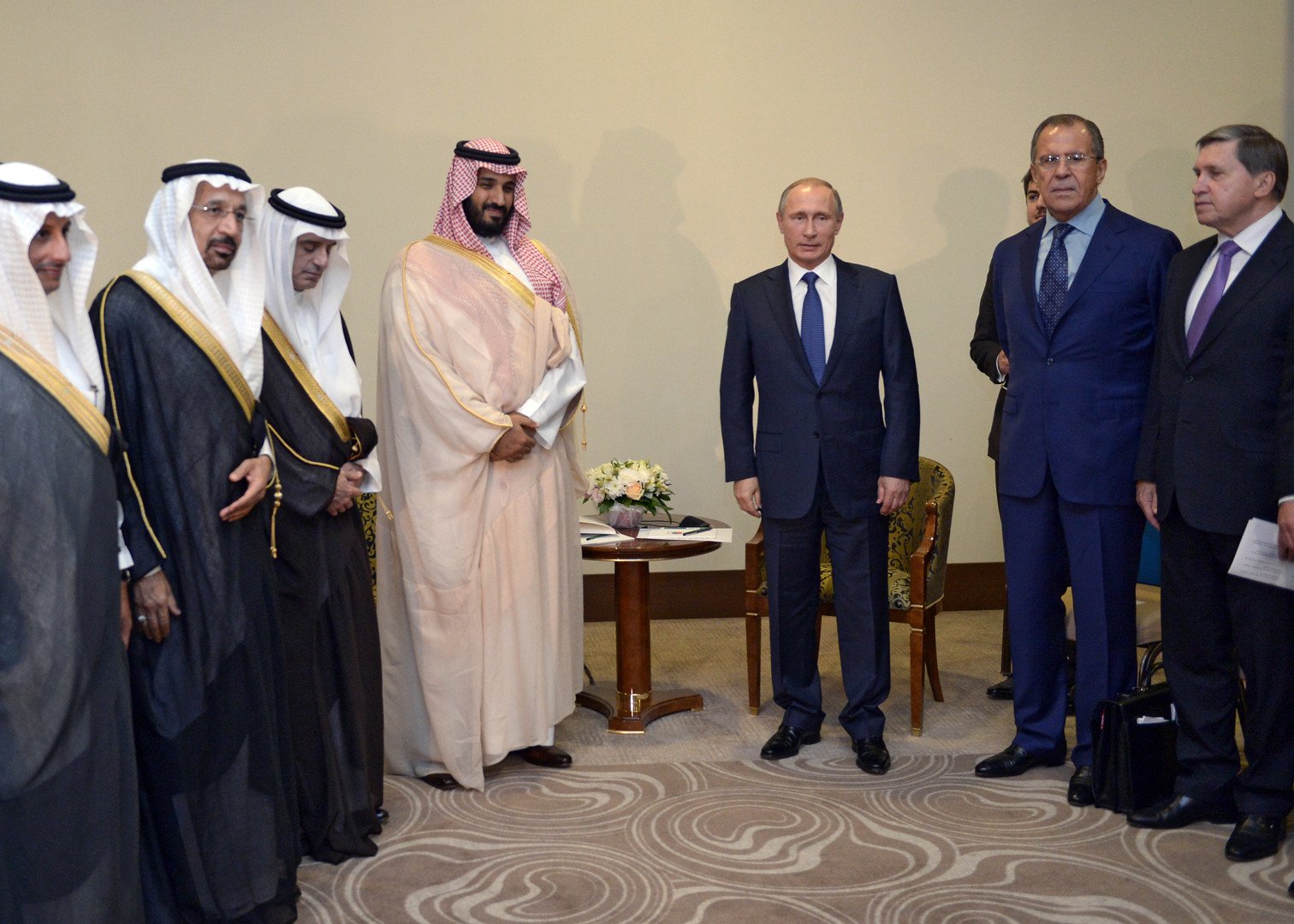 روسيا والسعودية تؤكدان تطابق أهدافهما فيما يتعلق بالأزمة السورية
