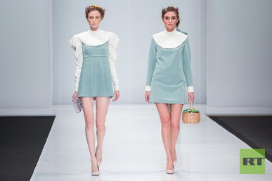 في أسبوع الموضة الروسية  تعرض مجموعة أزياء THE REBEL