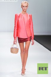 في أسبوع الموضة الروسية  تعرض مجموعة أزياء THE REBEL