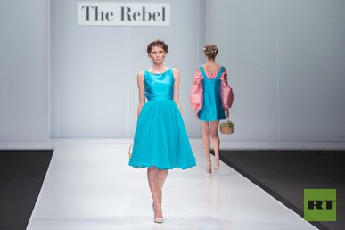 في أسبوع الموضة الروسية  تعرض مجموعة أزياء THE REBEL