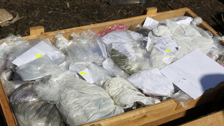 أجهزة الأمن تصادر 350 كيلوغراما من المخدرات الاصطناعية في موسكو