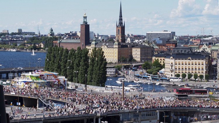 انفجار ضخم يهز العاصمة السويدية ستوكهولم 