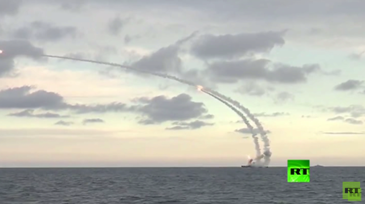 صواريخ روسية مجنحة أطلقت من بحر قزوين تدمر 7 أهداف في سوريا