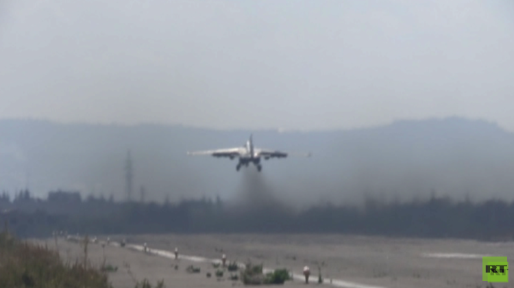 الغارات الروسية تتواصل على مواقع مسلحي التنظيمات الإرهابية في سوريا