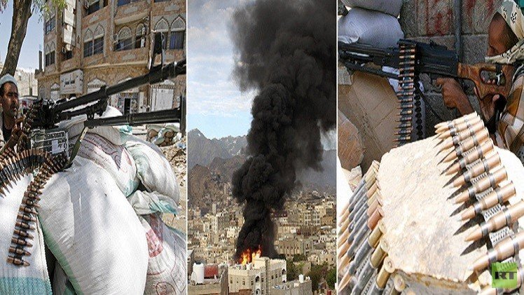 مقتل 41 حوثيا في تعز والتحالف يجدد غاراته  على صنعاء