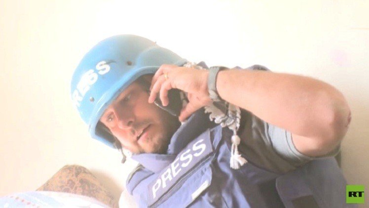 مراسل "RT" المصاب في سوريا يخضع لعملية جراحية ناجحة (صور)