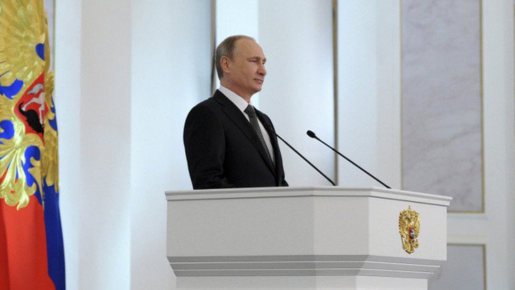 أبرز ما جاء في كلمة الرئيس الروسي في رسالته السنوية إلى الجمعية الفيدرالية