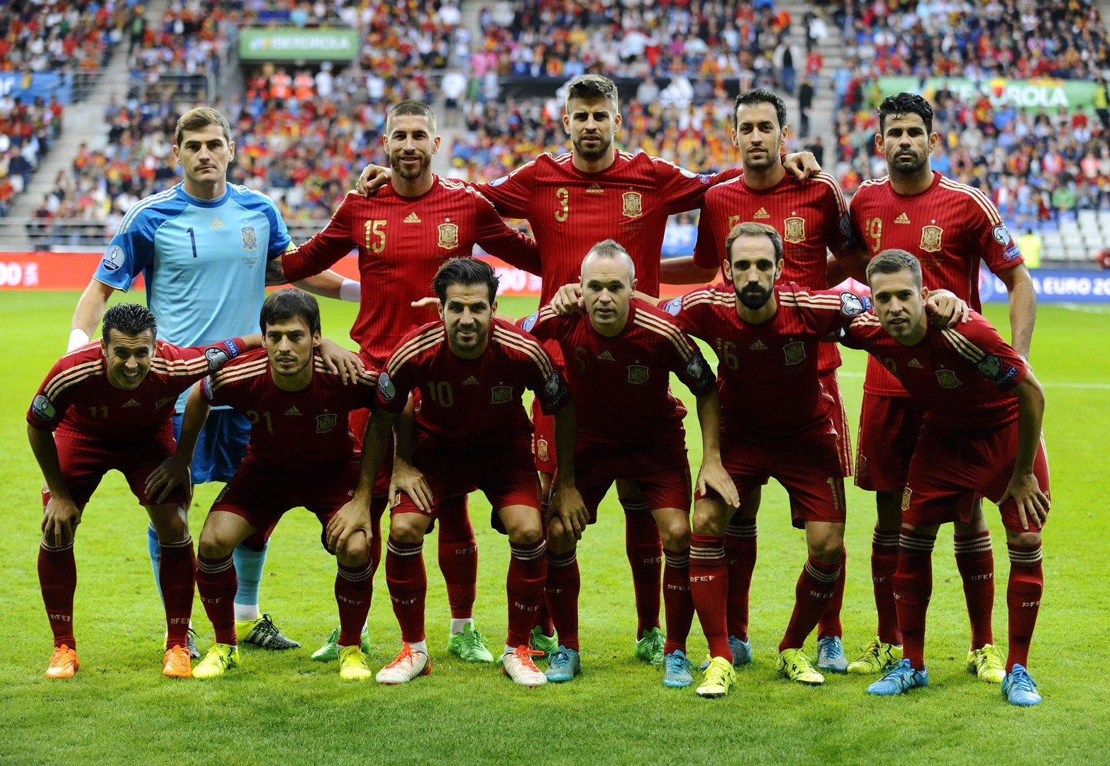 منتخب إسبانيا حامل لقب بطل كأس الأمم الأوروبية