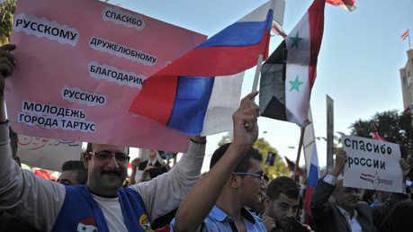 المتظاهرون في طرطوس