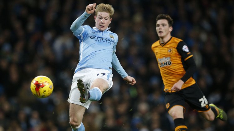 فيديو .. مانشستر سيتي يكتسح هال سيتي