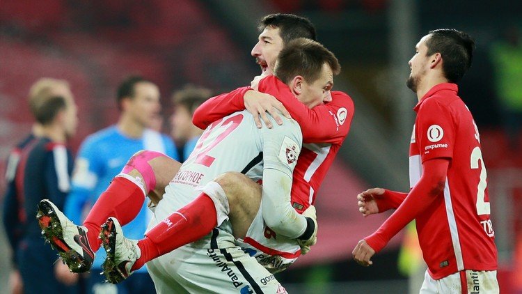 سبارتاك موسكو الفائز الوحيد بين الكبار