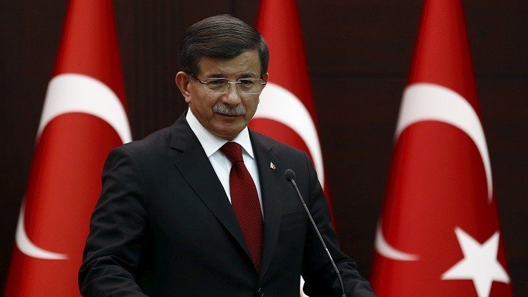 داوود أوغلو: تركيا لا تنوي انتهاك سيادة العراق ووحدة أراضيه