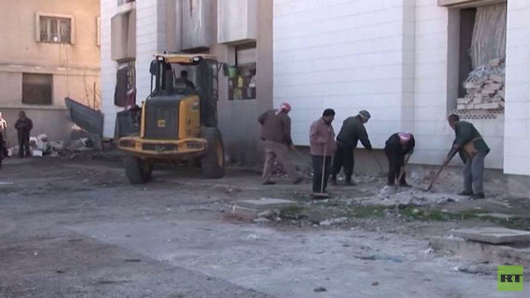 استعدادات لتنفيذ اتفاق حي الوعر في حمص