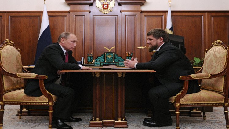 بوتين يشكر قادروف على إعادة إعمار العاصمة الشيشانية