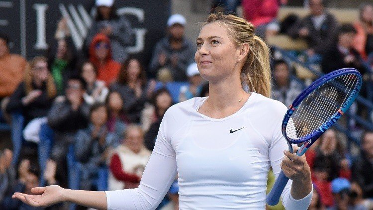 فيديو .. شارابوفا تستعرض في لوس أنجلوس