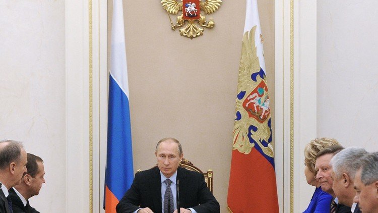 الكرملين: بوتين بحث مع مجلس الأمن الروسي سبل قطع قنوات تمويل الإرهاب