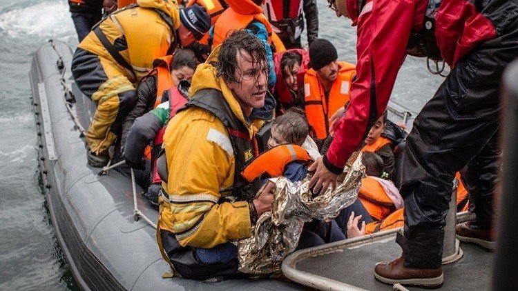 غرق 18 مهاجرا في بحر إيجة 