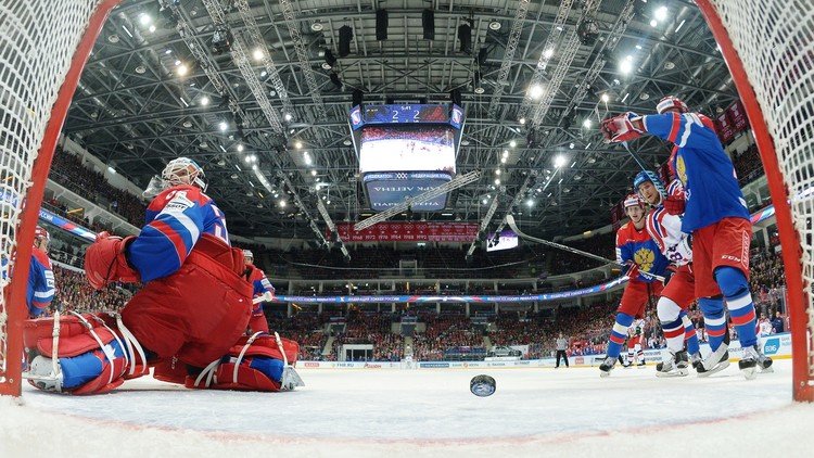 روسيا تخسر من التشيك على جليد موسكو