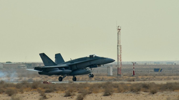 مصدرعسكري: طائرة كندية قصفت الجنود العراقيين