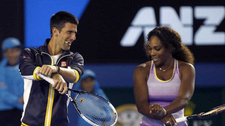 دجوكوفيتش وسيرينا  الأفضل في عالم التنس لموسم 2015