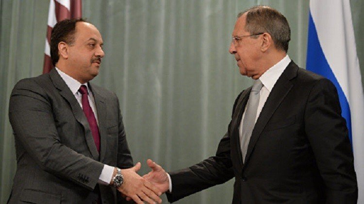 لافروف: موسكو والدوحة ستواصلان التعاون في مجال الغاز