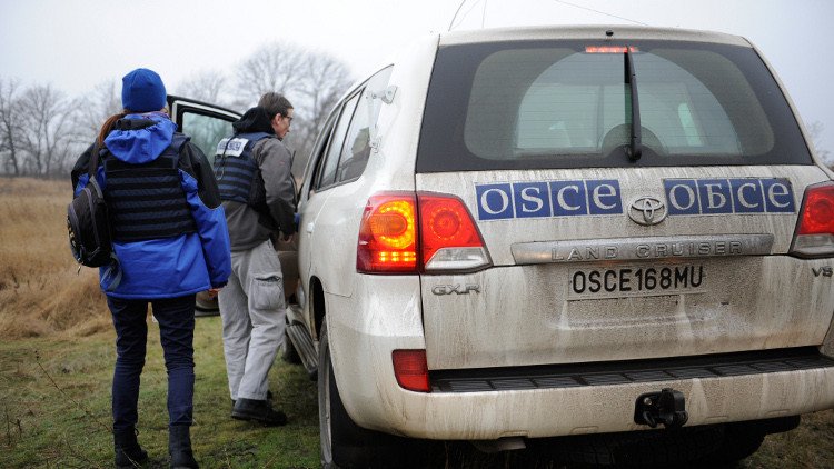 الخارجية الروسية: إطلاق النار على المراقبين الدوليين في دونباس عمل أوكراني استفزازي