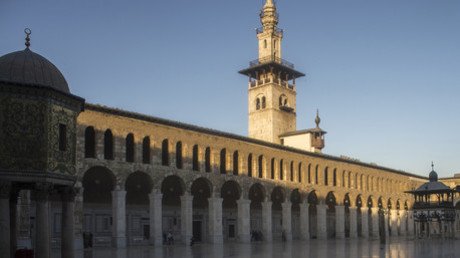 منظر للجامع الأموي في دمشق