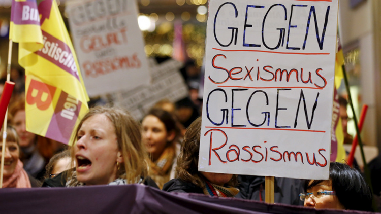 مظاهرات في ألمانيا للتنديد بحوادث التحرش الجنسي في عيد رأس السنة