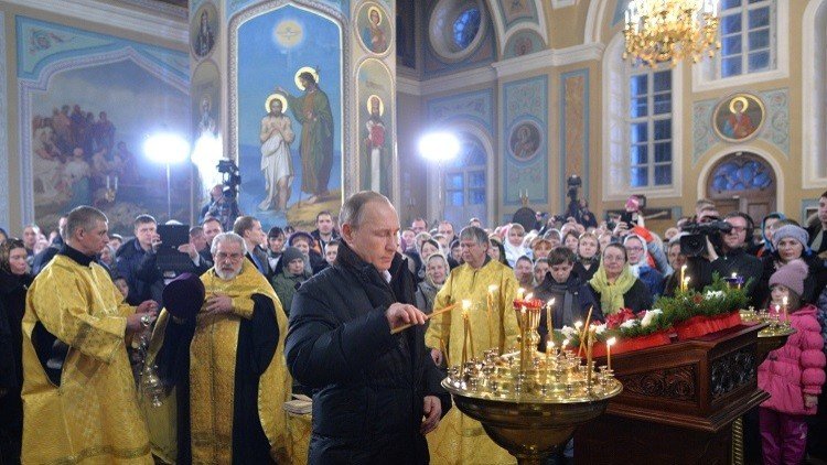 الرئيس بوتين يهنئ المسيحيين الأرثوذكس بعيد ميلاد السيد المسيح (فيديو)