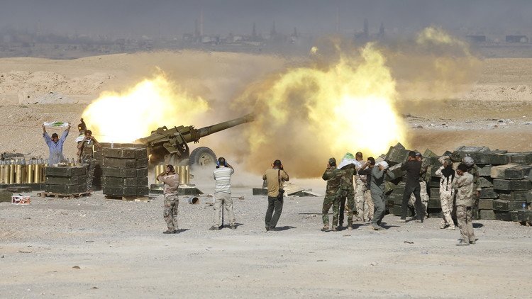 الجيش العراقي يحرر منطقة الشاعي شمالي حديثة