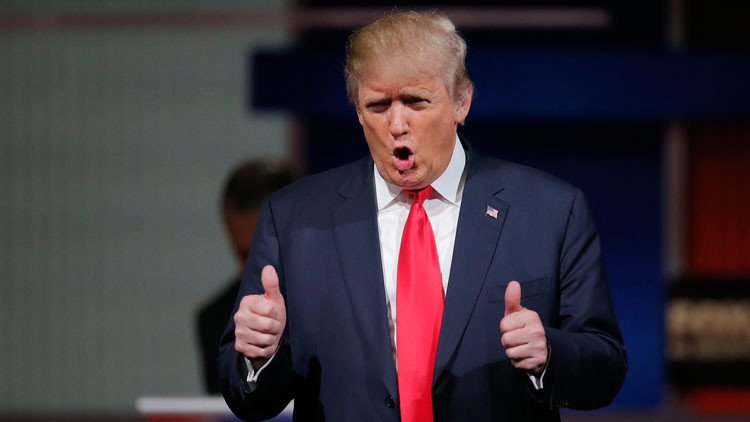 ترامب يدعو لفرض رسوم جمركية ضخمة على البضائع الصينية